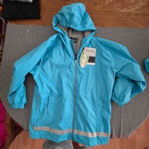 Charles River Blue  L 12/14 Kids Rain Jacket, new, never worn Original price $52